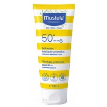 Mustela Bebe Enfant przeciwsoneczne mleczko do skry wraliwej, nietolerujcej soca i skonnej do atopii SPF50 100ml