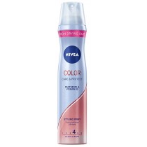 Nivea Color Care & Protect Styling Spray 4 extra mocny lakier do wosw 250ml
