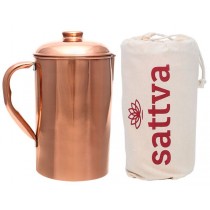 Sattva Dzbanek miedziany gładki Plain Jug 1250ml