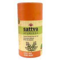 Sattva Natural Herbal Dye for Hair naturalna ziołowa farba do włosów Light Red 150g
