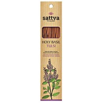 Sattva Natural Indian Incense naturalne indyjskie kadzidło Holy Basil 15szt