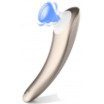 S-Hande Screaming Pro stymulator łechtaczki z 10 trybami wibracji Golden