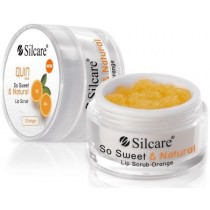 Silcare Quin So Sweet and Natural Lip Scrub peeling do ust Orange 15g