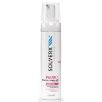 Solverx Sensitive Skin pianka do mycia demakijau twarzy do skry wraliwej 200ml