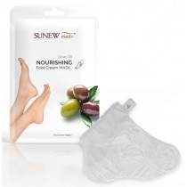 Sunewmed Nourishing Foot Cream Mask odmadzajco-regenerujca maska do stp w formie skarpetek Olive Oil