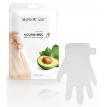 Sunewmed Nourishing Hand Cream Mask intensywnie nawilżająco-odżywcza maska do rąk w formie rękawic Avocado