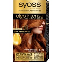 Syoss Oleo Intense farba do wosw trwale koloryzujca z olejkami 7-77 Czerwona Mied