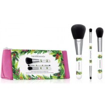 Bareminerals Limited Edition Face & Brush Trio Blend & Finish Face Brush + Seamless Blush Brush + Dual-Ended Eye Brush