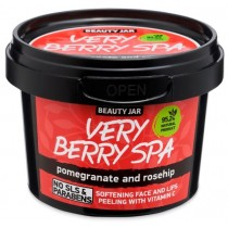 Beauty Jar Very Berry Spa delikatny peeling do twarzy i ust z witamin C 120g