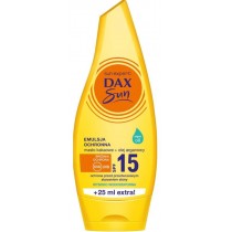 Dax Sun SPF15 emulsja ochronna Maso Kakaowe & Olej Arganowy 175ml