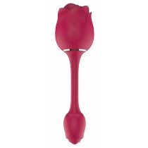 S-Hande Immortal Flower 3 masaer intymny w ksztacie ry z 9 trybami ssania i wibracji Red