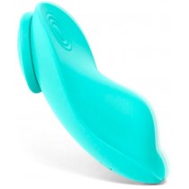 S-Hande Leaf-RTC dyskretny zdalnie sterowany wibrator typu panty z 9 trybami wibracji Light Blue
