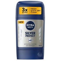 Nivea Men Silver Protect antyperspirant w sztyfcie 50ml