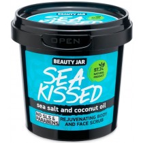 Beauty Jar Sea Kissed regenerujący scrub do twarzy i ciała z solą morską i olejem kokosowym 200g