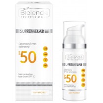 Bielenda Professional SupremeLab Satin Protective Face Cream SPF50 satynowy krem ochronny do twarzy z filtrem SPF50 50ml