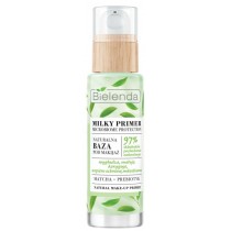 Bielenda Milky Primer Microbiome Protection naturalna baza pod makija Matcha+Prebiotyk 30ml