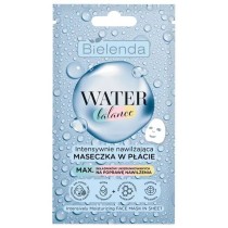 Bielenda Water Balance intensywnie nawilżająca maseczka do twarzy w płacie 1szt