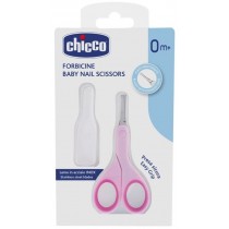 Chicco Baby Nail Scissors Noyczki z osonk 0m+ Rowe