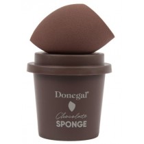 Donegal Morning Coffee gąbka do makijażu z etui Chocolate 4352
