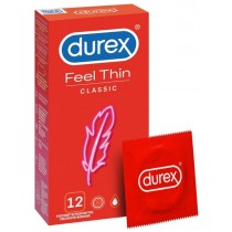 Durex Feel Thin Classic prezerwatywy lateksowe 12szt