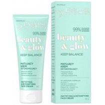 Eveline Beauty & Glow Keep Balance! matuj�cy krem detoksykuj�cy na dzie� i noc 75ml
