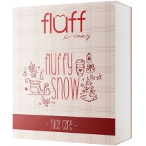 Fluff Fluffy Snow Face Care regenerujca maseczka do twarzy 30ml + regenerujacy krem 30ml + el do mycia twarzy 100ml