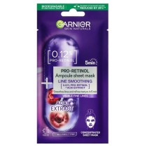 Garnier Pro-Retinol Ampoule Sheet Mask ampuka wygadzajca w masce na tkaninie z pro-retinolem 19g