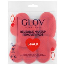 Glov Heart Pads waciki wielorazowe 5szt Red
