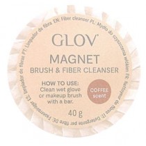 Glov Magnet Brush&Fiber Cleanser mydo do czyszczenia akcesoriw makijaowych Coffee 40g
