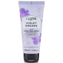 I Love Scented Hand & Nail Cream nawil�aj�cy krem do d�oni i paznokci Violet Dreams 100ml