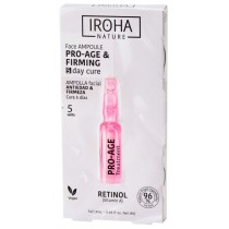 Iroha Nature Retinol Pro-Age Face Ampoule przeciwstarzeniowo-ujędrniające ampułki do twarzy z retinolem 5x1,5ml