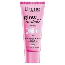 Lirene Glow Match! rozwietlajca baza pod podkad Soczysta Poziomka 30ml