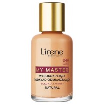 Lirene My Master High Coverage Foundation wysoko kryjcy podkad odmadzajcy Natural 30ml