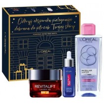 L`Oreal Revitalift Laser Retinol serum na noc 30ml + krem na dzie SPF20 50ml + pyn micelarny 200ml