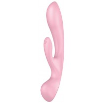 Satisfyer Triple Oh Multi Vibrator wibrator Light Pink