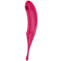 Satisfyer Twirling Pro Hybrid Air Pulse Vibrator wibrator pulsuj�cy Red