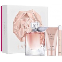 Lancome La Vie Est Belle Woda perfumowana 50ml spray + Woda perfumowana 10ml spray + Balsam do ciaa 50ml