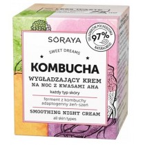 Soraya Kombucha wygadzajcy krem na noc z kwasami AHA 75ml