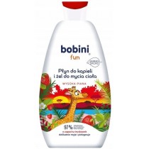 Bobini Fun Pyn do kpieli i mycia ciaa Truskawka 500ml