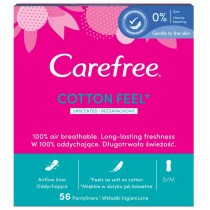 Carefree Cotton Feel wkadki higieniczne nieperfumowane Normal 56szt