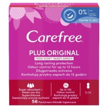 Carefree Plus Original wkadki higieniczne Fresh Scent 56szt