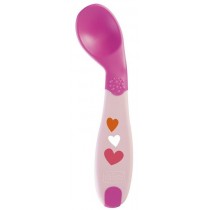 Chicco Baby`s First Spoon Pierwsza yeczka 8m+ Rowa