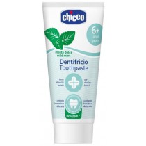 Chicco Toothpaste Pasta do zbw z fluorem 1450ppm o smaku mitowym 6l+ 50ml