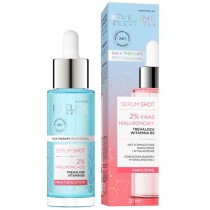 Eveline Serum Shot 2% Kwas Hialuronowy serum nawilżająco-wygładzające do twarzy 30ml