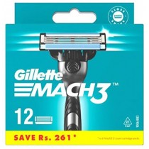 Gillette Mach3 Refill ostrza do maszynki do golenia 12szt