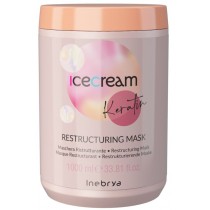 Inebrya Ice Cream Keratin keratynowa restrukturyzujca maska do wosw 1000ml