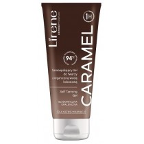 Lirene Self Tanning Gel samoopalajcy el do twarzy z organiczn wod kokosow Caramel 150ml