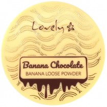 Lovely Banana Chocolate Loose Powder Bananowo - Czekoladowy puder sypki do twarzy 8g