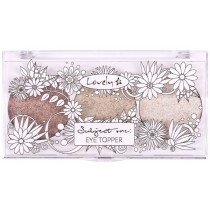 Lovely Subject One Eye Topper Palette poyskujca paleta 3 cieni do powiek z efektem folii