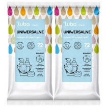 Luba Clean uniwersalne ściereczki czyszczące 2x72szt